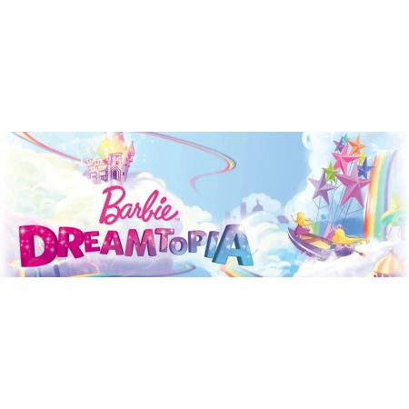 Lalka Barbie Księżniczka Zakręcone Pasemka GTG00